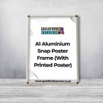 A1 Aluminium Snap Poster Frame (With Printed Poster)