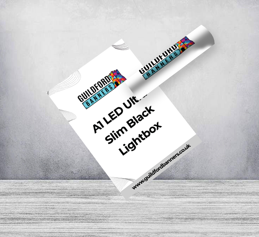 A1 LED Ultra Slim Black Lightbox Replacement Graphics