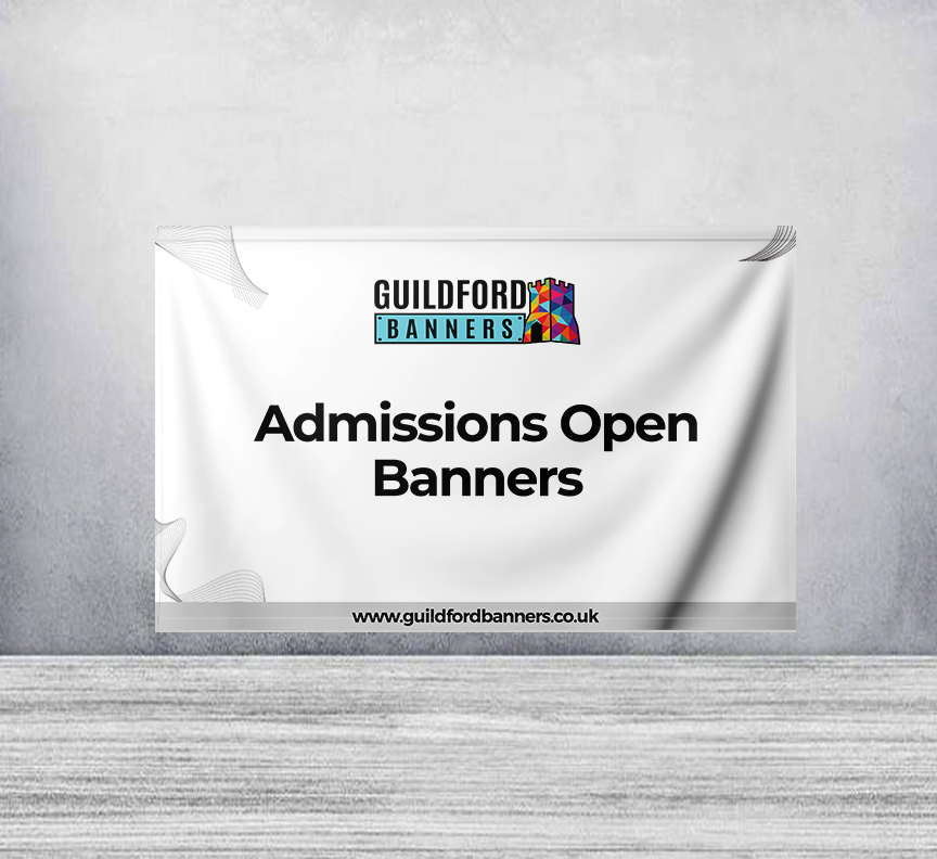 Admissions Open Banners