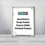Aluminium Snap Poster Frame (With Printed Poster)
