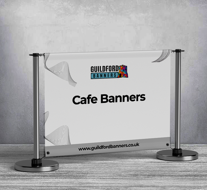Cafe Barrier Banners