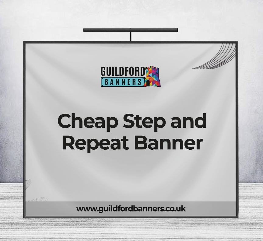 Cheap Step and Repeat Banner