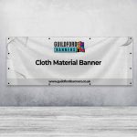 Cloth Material Banner