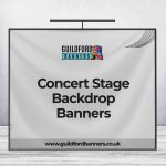 Concert Stage Backdrop Banners