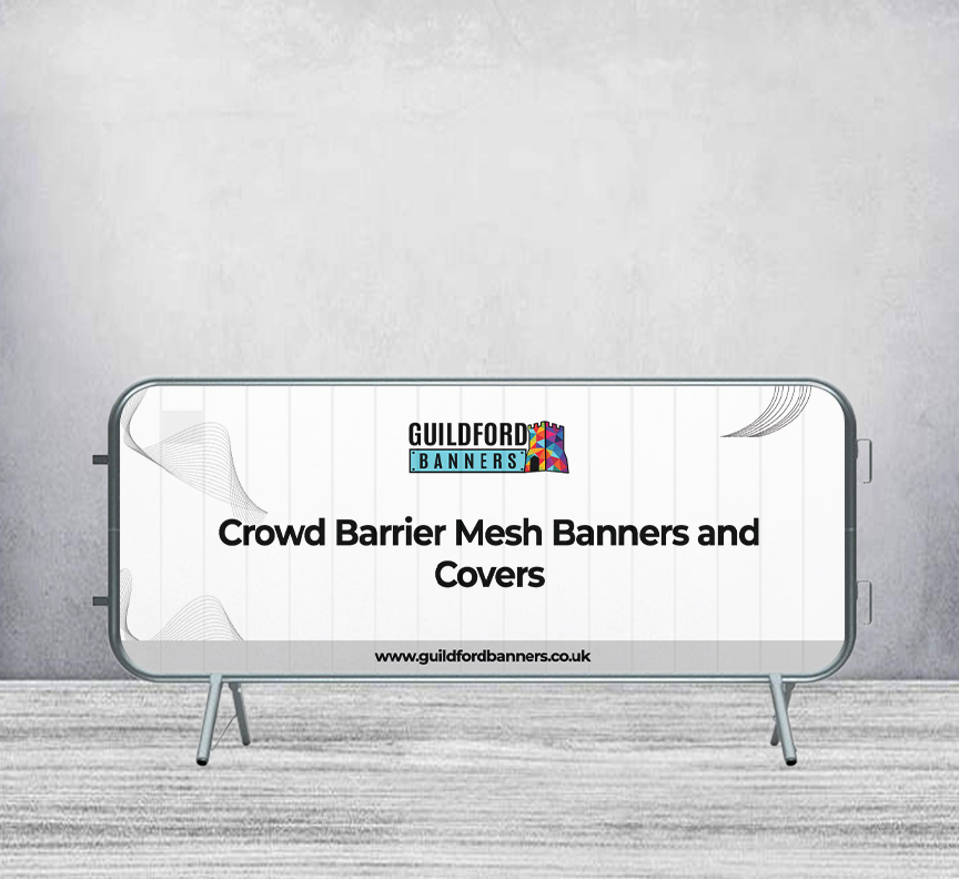Crowd Barrier Mesh Banners and Covers