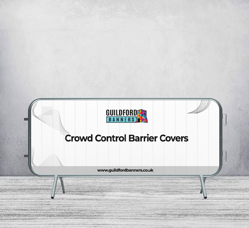 Crowd Control Barrier Covers