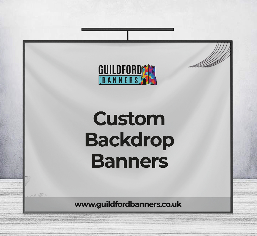 Custom Backdrop Banners
