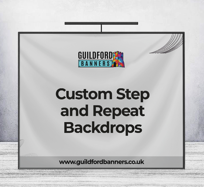 Custom Step and Repeat Backdrops