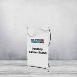 Desktop Banner Stand