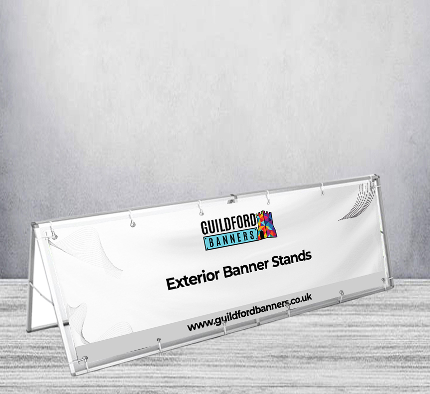 Exterior Banner Stands