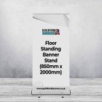 Floor Standing Banner Stand (850mm x 2000mm)