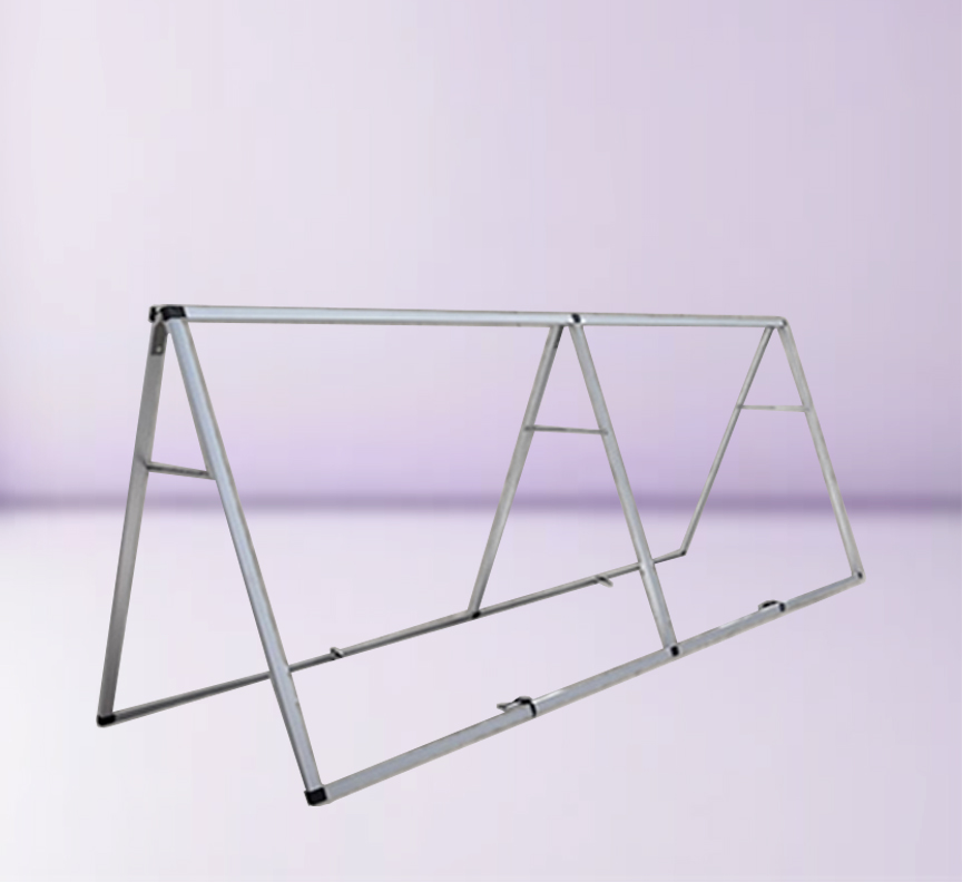 Double-Sided Outdoor Banners and Stands 3000mm x 1000mm (Frame Only)