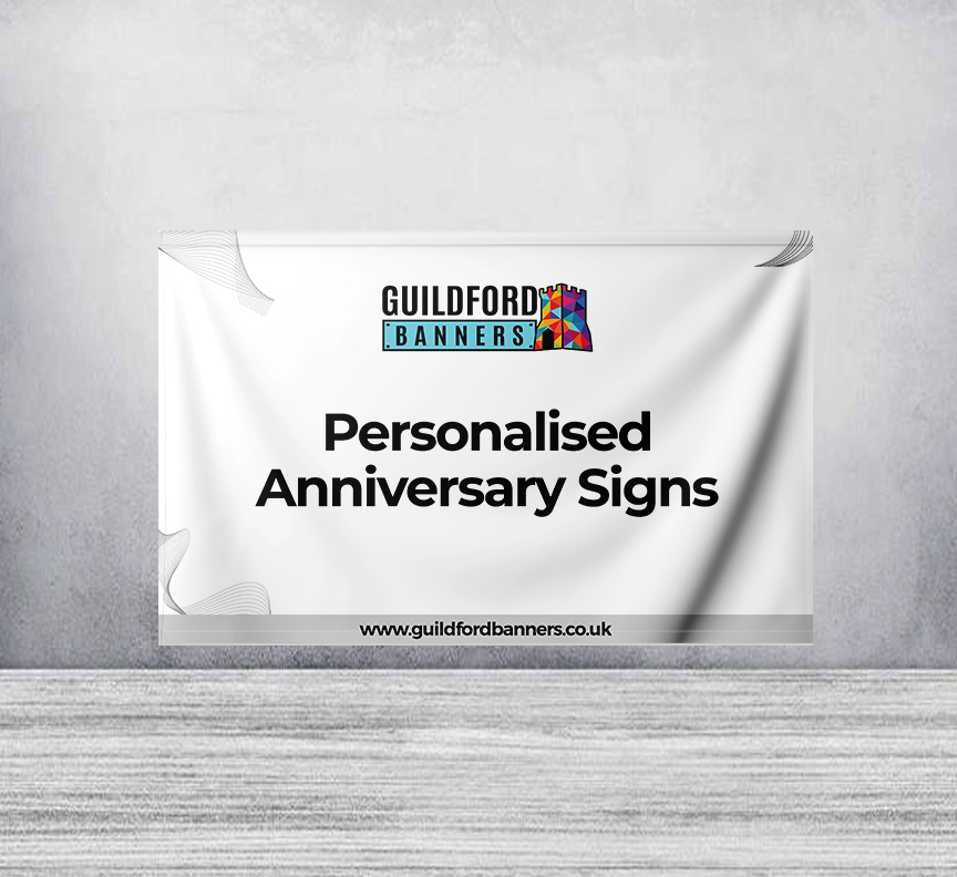 Personalised Anniversary Signs