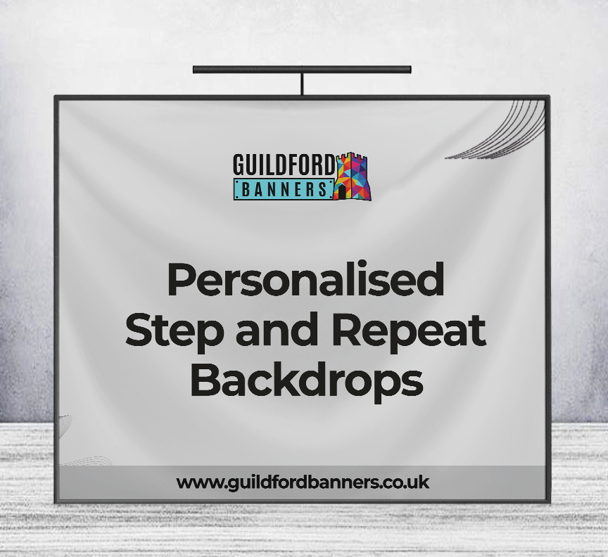Personalised Step and Repeat Backdrops