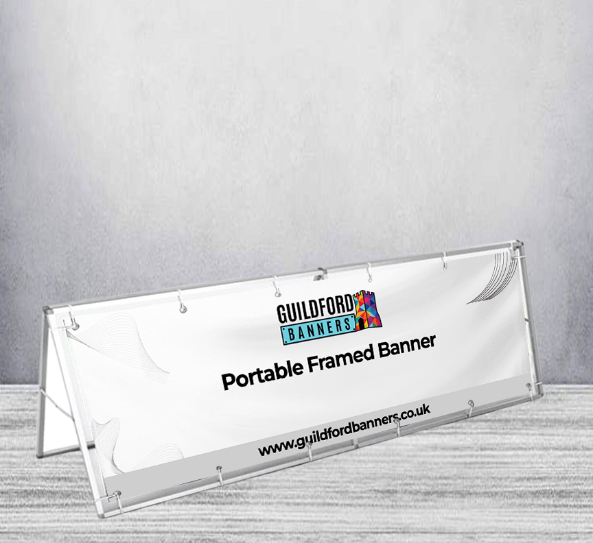 Portable Framed Banner