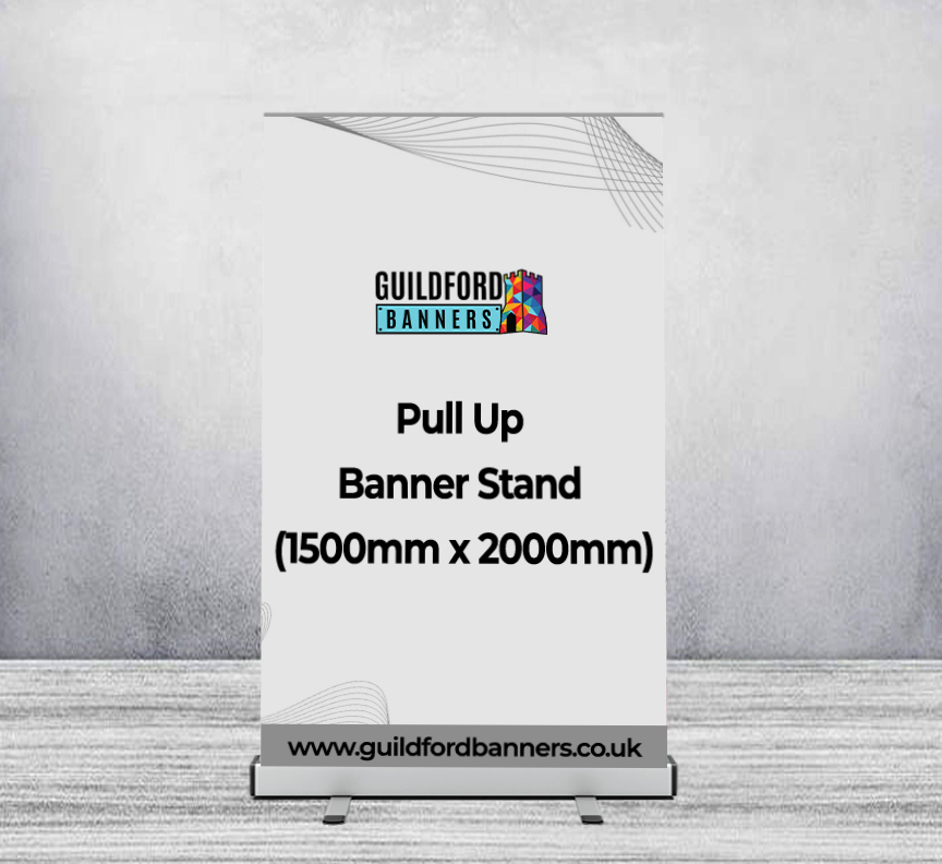 Pull Up Banner Stand (1500mm x 2000mm)