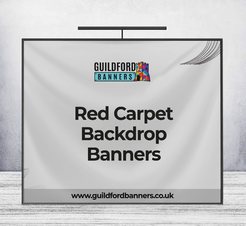 Red Carpet Backdrop Banners