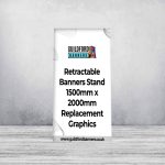 Retractable Banners Stand (1500mm x 2000mm)