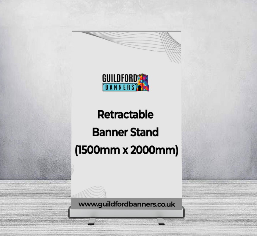 Retractable Banners Stand (1500mm x 2000mm)