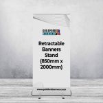 Retractable Banners Stand (850mm x 2000mm)