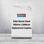Roller Banner Stand 1500mm x 2000mm Replacement Graphics
