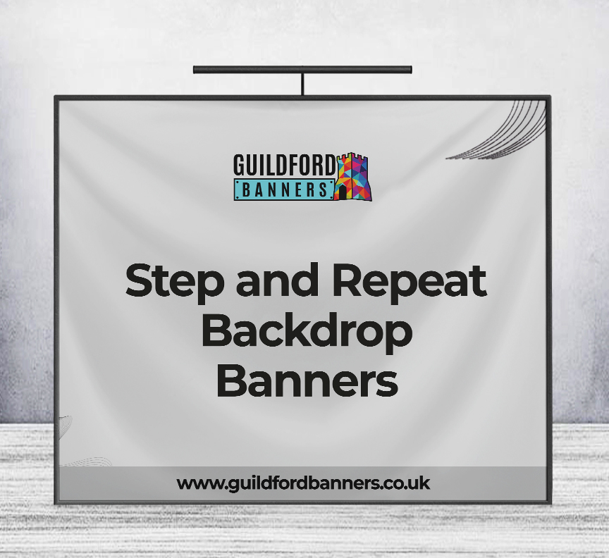 Step and Repeat Backdrop Banners