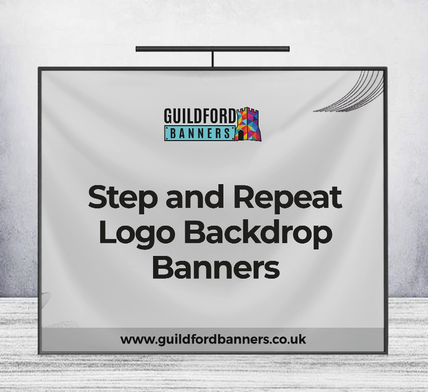 Step and Repeat Logo Backdrop Banners