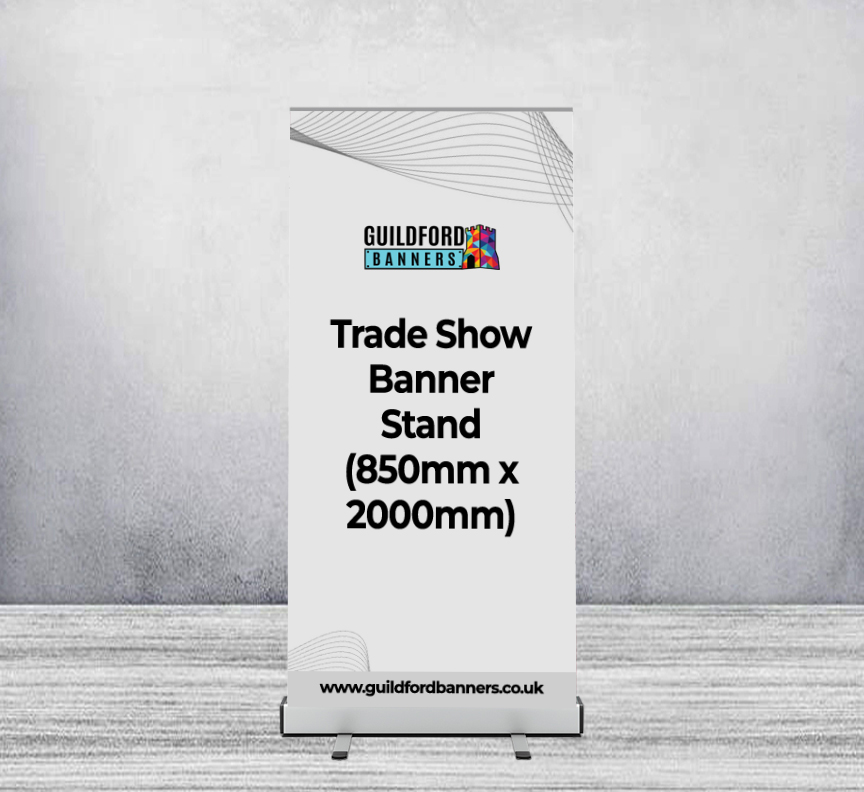 Trade Show Banner Stand (850mm x 2000mm)